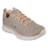 Skechers damskie buty sportowe Graceful Twisted Fortune 12614 NTCL Natural/Coral 37