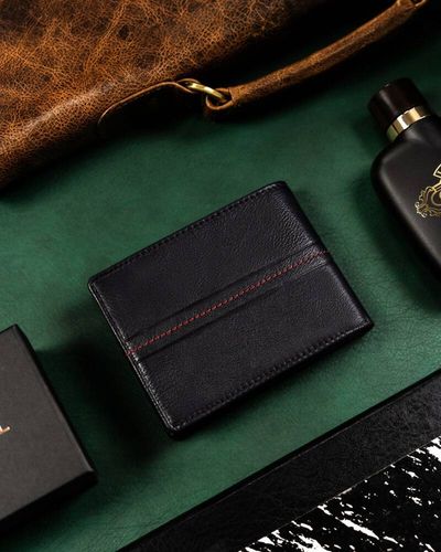 duży, skórzany portfel męski z systemem rfid - rovicky na Arena.pl