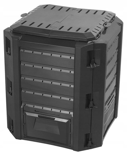 Kompostownik COMPOGREEN - CZARNY IKL380C-S411 zdjęcie 3