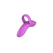 satisfyer bold finger - silikonowy masażer na palec, wodoodporny, 12