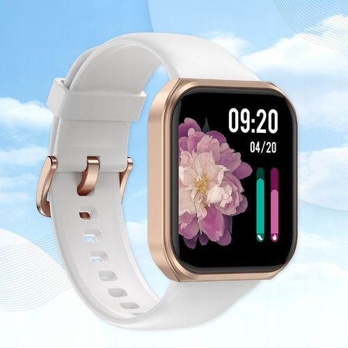 SMARTWATCH ZEGAREK MENU DAMSKI ROZMOWY GRY POLSKIE SMS 2 PASKI SMART na Arena.pl