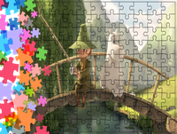 Puzzle tradycyjne Muminki
