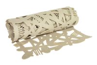 Bieżnik filcowy szary