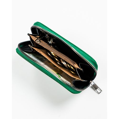 portfel damski w typie piórnika ze skóry ekologicznej - 4u cavaldi na Arena.pl