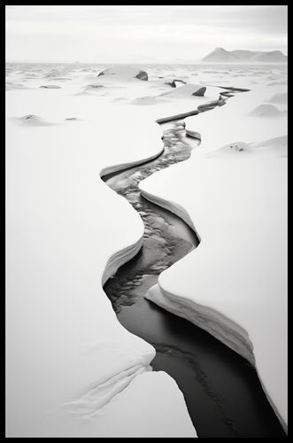 Plakat 53x81cm Szczeliny Mrozu na Arena.pl