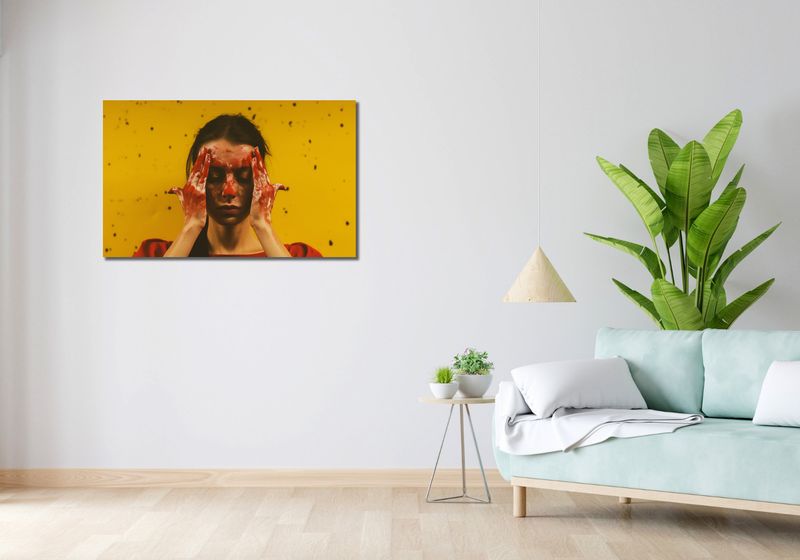 Obraz 100x60cm Dotyk Ekspresji Własnej zdjęcie 2