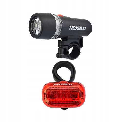 Lampka rowerowa przednia i tylna lampki do roweru przód tył zestaw lampek na Arena.pl