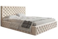 Łóżko Slim 8 tapicerowane 120x200 stelaż pojemnik