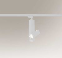 LAMPA sufitowa MITSUMA 7993 Shilo industrialna OPRAWA regulowany reflektor do systemu szynowego biały