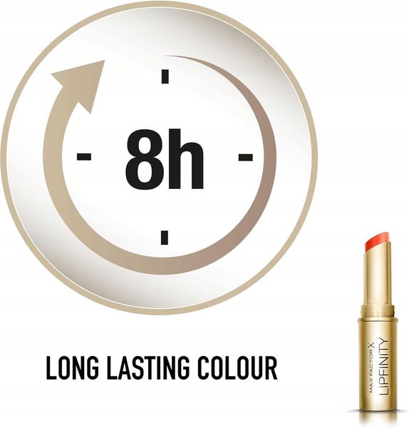 Szminka Max Factor Infinity Long Lasting Bullet 30 Forever Striking zdjęcie 4
