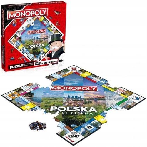 Gra planszowa Monopoly Łódź Hasbro na Arena.pl
