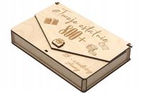 PUDEŁKO KOPERTA NA PIENIĄDZE TWOJE OSTATNIE 800+ 500+ PREZENT 18 URODZINY