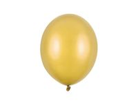 Balony metallic złote strong, 23 cm 3 szt.