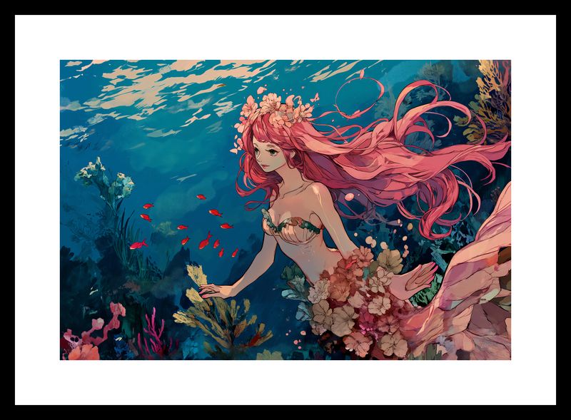 Plakat 30x20cm Nimfa Oceanu zdjęcie 3
