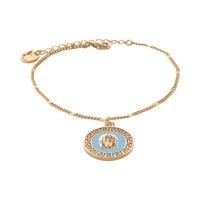 bransoletka z monetką by klaudia nieścior (b25/kn/03/3au)