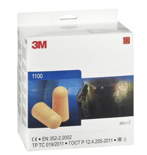 ZATYCZKI DO USZU STOPERY 200 PAR parowane 200 PAR! na Arena.pl