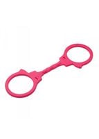 kajdanki realistic handcuffs. premium silicone material