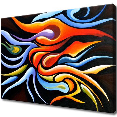 Obraz Płótno 70X50 Kobieta W Tańcu na Arena.pl