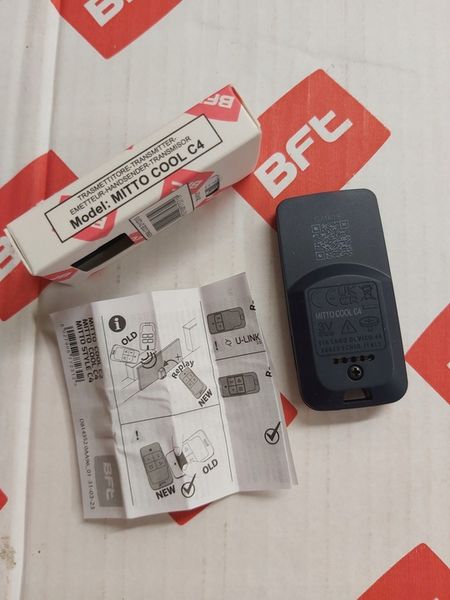 Pilot Bft ORYGINALNY Nowa wersja - BFT Mitto COOL C4 zdjęcie 3