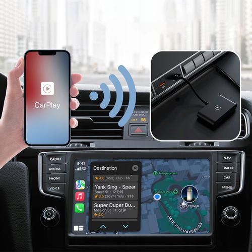 BEZPRZEWODOWY CARPLAY ADAPTER IPHONE XSTORM WIFI na Arena.pl