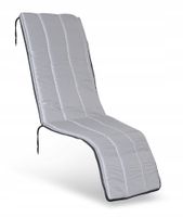 PODUSZKA OGRODOWA na LEŻAK 165x50 FOTEL KRZESŁO PODUCHA GĄBKA WODOODPORNA