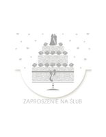 zaproszenie kwadrat ślub 40609 a'10