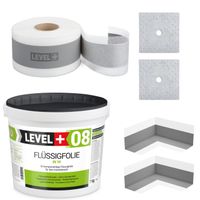 Zestaw do hydroizolacji Folia w płynie 7kg Taśma 5m Grunt 1L