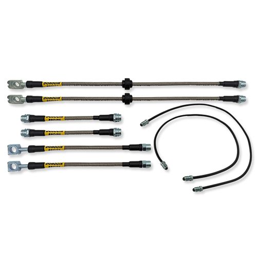 Audi A3 8L S3 Quattro - Zestaw Przewodów Hamulcowych Teflonowych W Oplocie na Arena.pl