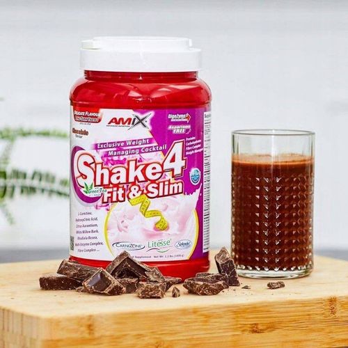 POSIŁEK w proszku na odchudzanie AMIX SLIME SHAKE koktajl dla kobiet na Arena.pl