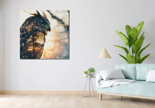 Obraz 100x100cm Sowi Duch na Arena.pl