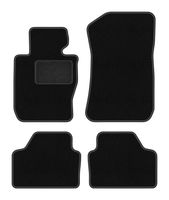 Dywaniki samochodowe welurowe do: BMW X1 E84 xDrive 2004-2011 czarne