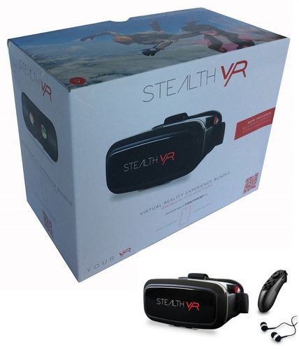 Stealth VR Okulary Gogle 3D + Pilot + słuchawki na Arena.pl