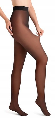 GABRIELLA SECOND SKIN rajstopy wyszczuplające transparentne 50DEN - 4/5 na Arena.pl