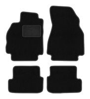 Dywaniki welurowe do: Renault Megane II 2002-2008 hatchback czarne