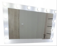 Lustro WHITE III 120 x 80 do makijażu, makeupu, wizażu