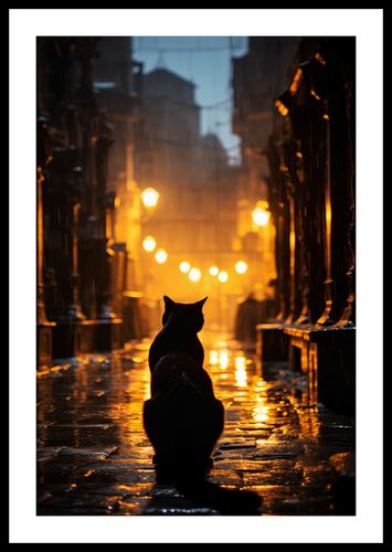 Plakat 40x60cm Samotna Wędrowczyni na Arena.pl