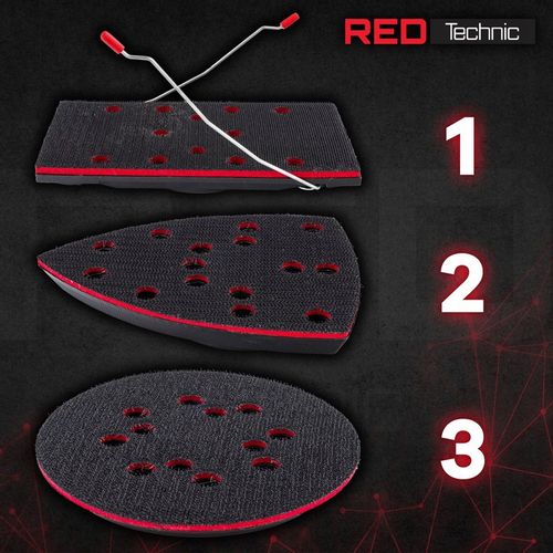 SZLIFIERKA MIMOŚRODOWA OSCYLACYJNA 125mm 1300W 3W1 3 PADY REGULACJA 6 x PAP na Arena.pl