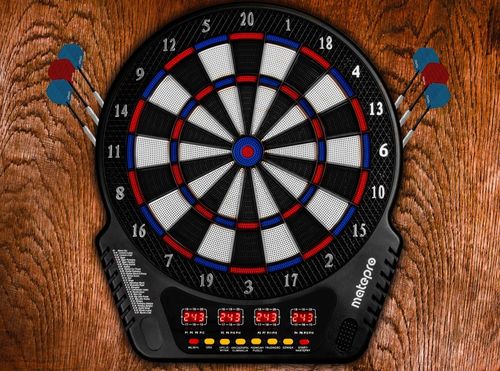 Matepro NAJLEPSZA Tarcza elektroniczna do gry w darta rzutki lotki j polski na Arena.pl