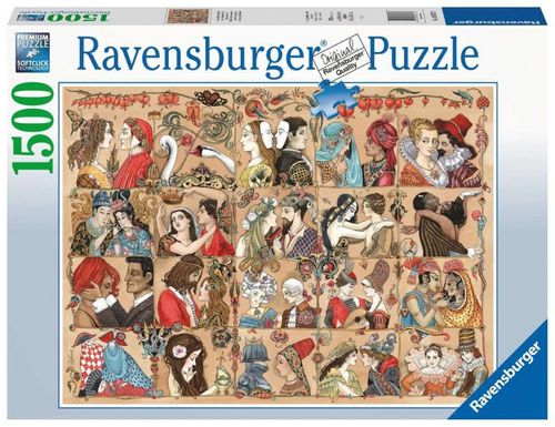 Puzzle 1500 Elementów Historia Miłości na Arena.pl