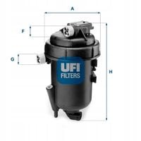 FILTR PALIWA DIESEL KPL. OE UFI