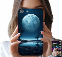 ETUI DO IPHONE 5 / 5S / 5C - PEŁNIA KSIĘŻYCA KSIĘŻYC FUTERAŁ + FOLIA