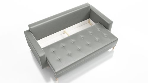 Kanapa SCANDI rozkładana, na sprężynach na Arena.pl