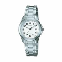 Zegarek Unisex Casio LTP-1259PD-7BEG Biały Srebrzysty