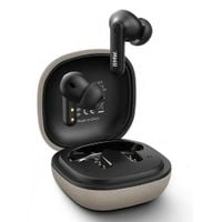 słuchawki bluetooth tws bmw leather      metal logo enc taupe