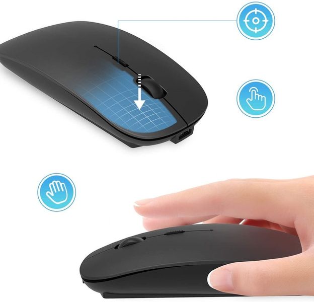 MYSZ BLUETOOTH DO APPLE MAC MACBOOK AIR PRO M1 M2 M3 IPAD IPHONE zdjęcie 3