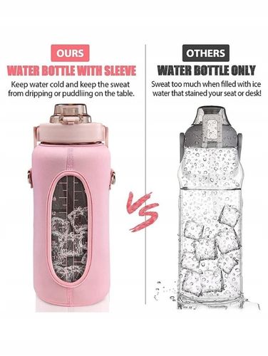 Butelka motywacyjna bidon 2L z pokrowcem HIT !! na Arena.pl