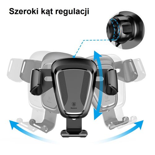Uchwyt samochodowy na telefon Gravity BASEUS na Arena.pl