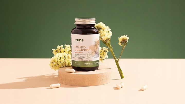 UNS Enzymy trawienne kompleks 90 vkaps zdjęcie 2