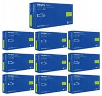 rękawice nitrylowe 100 szt. nitrylex basic dark blue 7-s - 10 kpl.