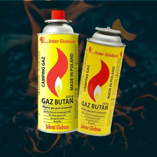 Kuchenka turystyczna palnik przenośna polowa 4x kartusz gazowy Interglobus na Arena.pl